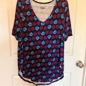 Torrid x Disney Villains Poison Apple Tunic Top
